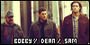 Singer, Bobby, Dean Winchester and Sam Winchester: 