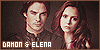 Gilbert, Elena and Damon Salvatore: 